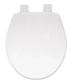 Bemis 0580 Upton Ultra-Fix Soft Close Round White Toilet Seat