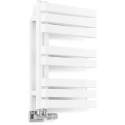 Terma Warp S Heated Towel Rail Matt White 655 X 500mm -Bathroom Supplies Sales 2024 64447859 a655 4c8b 84a3 88ca8768192d