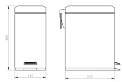 Architeckt Square Freestanding Toilet Roll Holder And 5L Square Bin 15 Architeckt Square Freestanding Toilet Roll Holder And 5L Square Bin -Bathroom Supplies Sales 2024 6545c6b3 fe78 4431 9335 5ea99d4c01f2