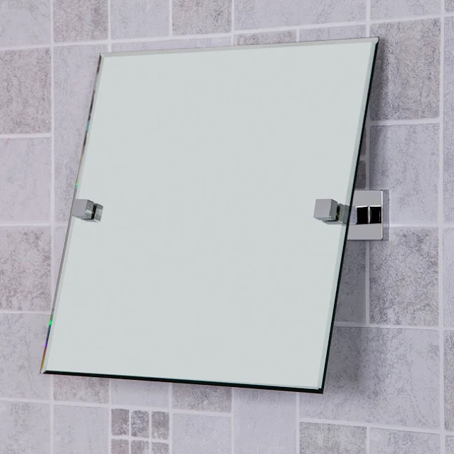 Croydex Flexi Fix Square Bathroom Mirror 380 X 380mm - QM441041 4 Croydex Flexi Fix Square Bathroom Mirror 380 X 380mm - QM441041 - Image 2
