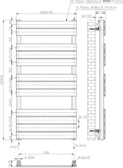 DuraTherm Dual Fuel Flat Panel Heated Towel Rail - 1200 X 600mm - Manual Anthracite 15 DuraTherm Dual Fuel Flat Panel Heated Towel Rail - 1200 X 600mm - Manual Anthracite -Bathroom Supplies Sales 2024 67b726c5 67c0 4554 a2e2 e086b2604c54