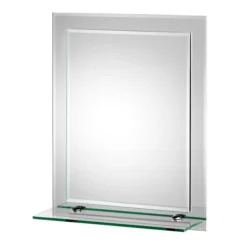 Croydex Hang 'N' Lock Rydal Double Layer Rectangular Mirror With Glass Shelf 500 X 400mm - MM700800 -Bathroom Supplies Sales 2024 6c11c6d4 d8ba 4dd4 ac78 cf9a5401b19b