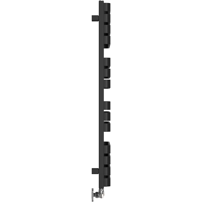 Terma Warp S Heated Towel Rail Matt Black 1110 X 500mm 7 Terma Warp S Heated Towel Rail Matt Black 1110 X 500mm - Image 5