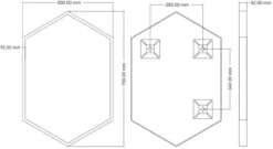 Vale Designs Hexagonal Black Framed Bathroom Mirror 750 X 500mm 7 Vale Designs Hexagonal Black Framed Bathroom Mirror 750 X 500mm -Bathroom Supplies Sales 2024 72027689 61ec 4388 8124 84d74feb543e