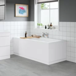 Artis White Gloss MDF Bath Side Panel 1700mm -Bathroom Supplies Sales 2024 736914d5 bdd2 49e5 80fb 4476c7c7df72 5