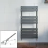 DuraTherm Dual Fuel Flat Panel Heated Towel Rail - 950 X 500mm - Thermostatic Anthracite -Bathroom Supplies Sales 2024 78162688 9a24 4c52 b715 4518af1edb51