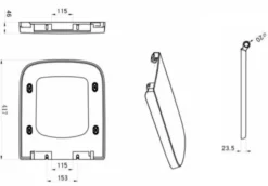 Ceramica Marseille Soft Close Square Toilet Seat - Top Fix White 12 Ceramica Marseille Soft Close Square Toilet Seat - Top Fix White -Bathroom Supplies Sales 2024 78851cdc 0414 4468 80ba 959ec6a64715