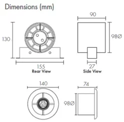 Vent-Axia Lo-Carbon Vent-A-Light Bathroom Extractor Fan & LED Light Kit - Timer 441424A 5 Vent-Axia Lo-Carbon Vent-A-Light Bathroom Extractor Fan & LED Light Kit - Timer 441424A -Bathroom Supplies Sales 2024 792ab1b7 6751 4afc b894 24b701000a33