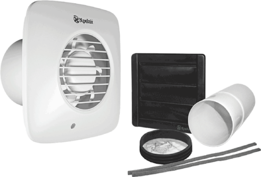 Xpelair Simply Silent Extractor Fan With Fitting Kit 100mm - DX100S -Bathroom Supplies Sales 2024 7c9026f6 c54e 4651 8c93 2723ef3437b5