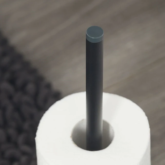 Tiger Urban Freestanding Spare Toilet Roll Holder - Black 4 Tiger Urban Freestanding Spare Toilet Roll Holder - Black - Image 2