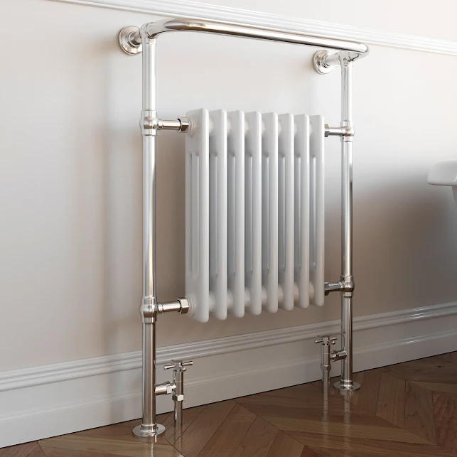 Park Lane Traditional Heated Towel Radiator - 952mm X 659mm 4 Park Lane Traditional Heated Towel Radiator - 952mm X 659mm - Image 2