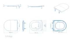 Affine Bordeaux Soft Close D Shape Toilet Seat - Top Fix White 9 Affine Bordeaux Soft Close D Shape Toilet Seat - Top Fix White -Bathroom Supplies Sales 2024 856ffef0 37fd 457f 8255 245133e91489