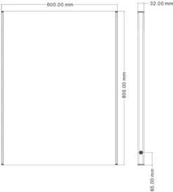 Artis Umbra LED Bathroom Mirror With Demister Pad 800 X 600mm - Mains Power -Bathroom Supplies Sales 2024 893c0b3e 4418 40f6 a76f b5e595b4d2b9