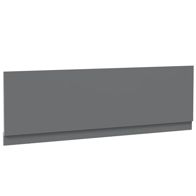 Artis Grey Gloss MDF Bath Side Panel 1800mm 4 Artis Grey Gloss MDF Bath Side Panel 1800mm - Image 2