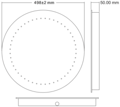 Artis Relucent Round LED Bathroom Mirror 500 X 500mm - Battery Operated 9 Artis Relucent Round LED Bathroom Mirror 500 X 500mm - Battery Operated -Bathroom Supplies Sales 2024 8a3d453f ddfc 47c9 859c 186693f3c7c0