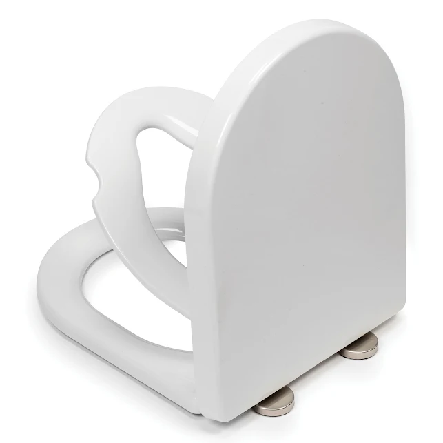 Croydex Hilier Stick 'n' Lock D-Shape Family Training Toilet Seat White - WL112322H 3 Croydex Hilier Stick 'n' Lock D-Shape Family Training Toilet Seat White - WL112322H