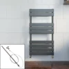 DuraTherm Dual Fuel Flat Panel Heated Towel Rail - 950 X 500mm - Manual Anthracite -Bathroom Supplies Sales 2024 9224a2f7 7ad2 44b1 8ee2 dd80aa56c3e3