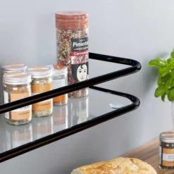 Vale Designs Wall Shelf With Rail - Black -Bathroom Supplies Sales 2024 926d4f5d f6cb 43e9 be9b c96c24fe95c5