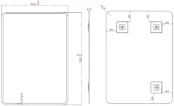 Essentials Claro Rectangular Frameless Bathroom Mirror 700 X 500mm -Bathroom Supplies Sales 2024 94d4ab32 479d 4d5a b3f4 d6d916cee18c