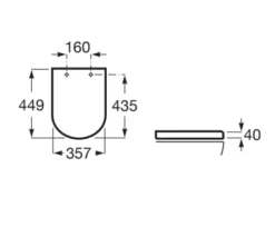 Roca The Gap D-Shape White Toilet Seat 5 Roca The Gap D-Shape White Toilet Seat -Bathroom Supplies Sales 2024 958f402d ca3b 45e5 9720 ba9e6d599415