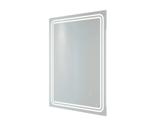 RAK Pluto LED Bathroom Mirror With Demister Pad And Shaver Socket 800 X 600mm - Mains Power 5 RAK Pluto LED Bathroom Mirror With Demister Pad And Shaver Socket 800 X 600mm - Mains Power - Image 3