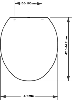 Bemis 3900 Round White Thermoplastic Toilet Seat 7 Bemis 3900 Round White Thermoplastic Toilet Seat - Image 5
