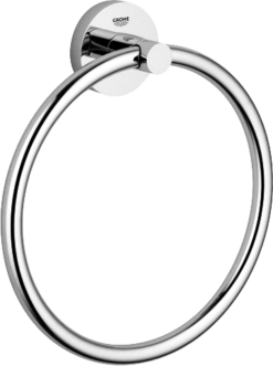 Grohe Essentials Chrome Towel Ring