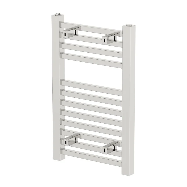 DuraTherm Square Bar Heated Towel Rail Chrome - 650 X 400mm 9 DuraTherm Square Bar Heated Towel Rail Chrome - 650 X 400mm - Image 7