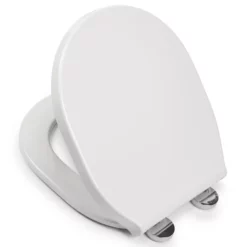 Croydex Bolsena Flexi-Fix Soft Close Toilet Seat White - WL602822H