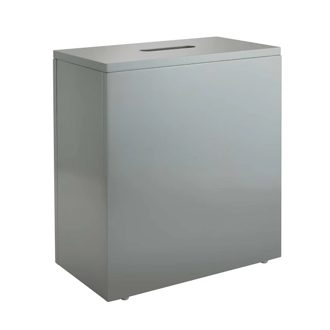Vale Designs Bathroom Tidy With Lid - Grey 5 Vale Designs Bathroom Tidy With Lid - Grey - Image 3