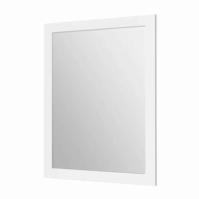 Artis Gloss White 600 X 800mm Framed Bathroom Mirror 4 Artis Gloss White 600 X 800mm Framed Bathroom Mirror - Image 3