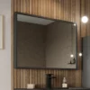 Regis Breeze Matt Grey Framed Bathroom Mirror - 800 X 600mm -Bathroom Supplies Sales 2024 a5c65f90 0731 45dd b6a9 ecf8320149fe