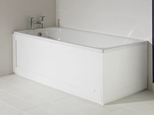 Croydex Unfold N Fit Storage Bath Side & End Panel Pack - White Gloss MDF 1680mm 8 Croydex Unfold N Fit Storage Bath Side & End Panel Pack - White Gloss MDF 1680mm - Image 6