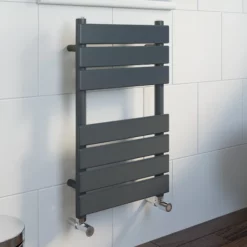 DuraTherm Flat Panel Heated Towel Rail Anthracite - 650mm X 400mm -Bathroom Supplies Sales 2024 acdc9279 ac37 40a0 8998 36e0ce2cb447