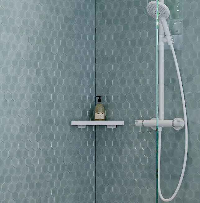 Hansgrohe AddStoris Corner Shower Caddy Shelf - Matt White 3 Hansgrohe AddStoris Corner Shower Caddy Shelf - Matt White