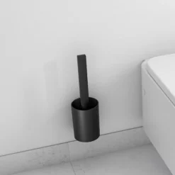 Hansgrohe WallStoris Toilet Brush - Matt Black