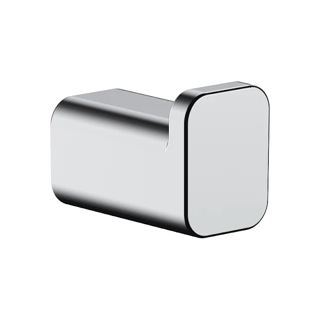 Hansgrohe AddStoris Single Robe Hook Chrome - 41742000 5 Hansgrohe AddStoris Single Robe Hook Chrome - 41742000 - Image 3