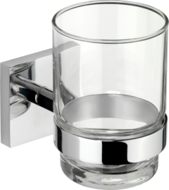 Croydex Chester Flexi-Fix Chrome Wall Hung Tumbler - QM441841