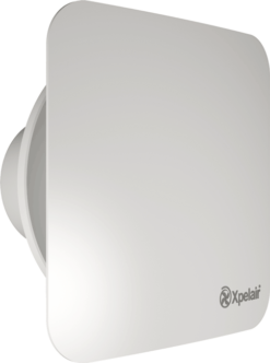 Xpelair Simply Silent Contour Standard Square Extractor Fan 150mm - C6S