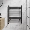 DuraTherm Heated Towel Rail Matt Black 750 X 600mm Flat 1 DuraTherm Heated Towel Rail Matt Black 750 X 600mm Flat -Bathroom Supplies Sales 2024 b824203b 3080 4ada b994 916e070fd64e