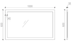 Artis Gloss White 600 X 1000mm Framed Bathroom Mirror 9 Artis Gloss White 600 X 1000mm Framed Bathroom Mirror -Bathroom Supplies Sales 2024 bc2512a6 8c51 41b3 be89 aa111e09e5d2 1