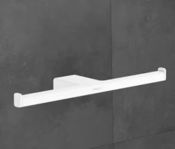 Hansgrohe AddStoris Double Toilet Roll Holder - Matt White