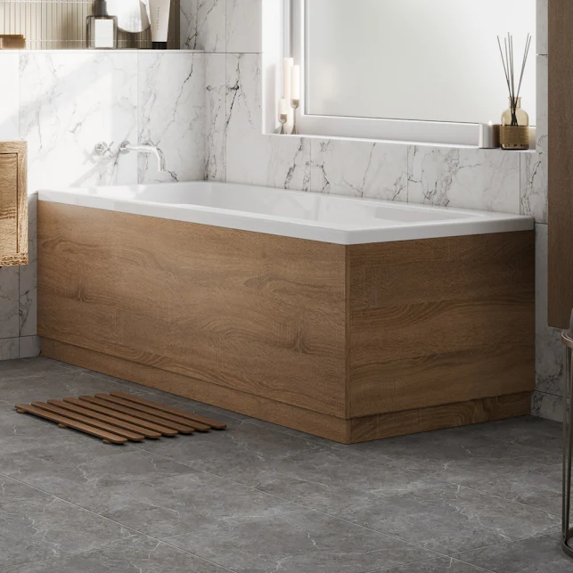 Vitusso Oak Bath Side Panel - 1800mm 3 Vitusso Oak Bath Side Panel - 1800mm