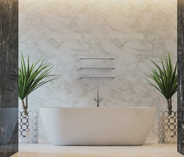 Warmup Burdock Electric Square Single Bar Polished Heated Towel Rail 650 X 100mm - 19W 5 Warmup Burdock Electric Square Single Bar Polished Heated Towel Rail 650 X 100mm - 19W - Image 3