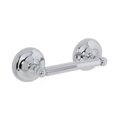 Croydex Grosvenor Flexi-Fix Chrome Wall Hung Spindle Toilet Roll Holder - QM704441