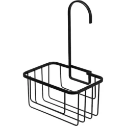 Croydex Hook Over Shower Caddy Matt Black - QM260421