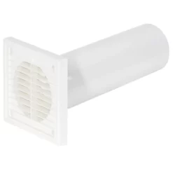 Airflow 100x350mm Square Cavity Wall Kit White - 90001018