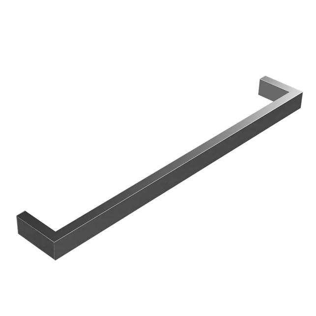 Warmup Burdock Electric Square Single Bar Brushed Heated Towel Rail 650 X 100mm - 19W 3 Warmup Burdock Electric Square Single Bar Brushed Heated Towel Rail 650 X 100mm - 19W