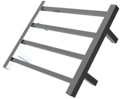 Warmup Hawthorn Electric 4 Bar Straight Ladder Polished Heated Towel Rail 525 X 435mm - 52W