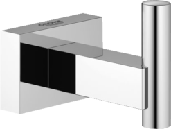 Grohe Essentials Chrome Cube Robe Hook